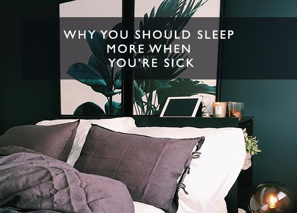 Why you should sleep more when you’re sick-Scentered