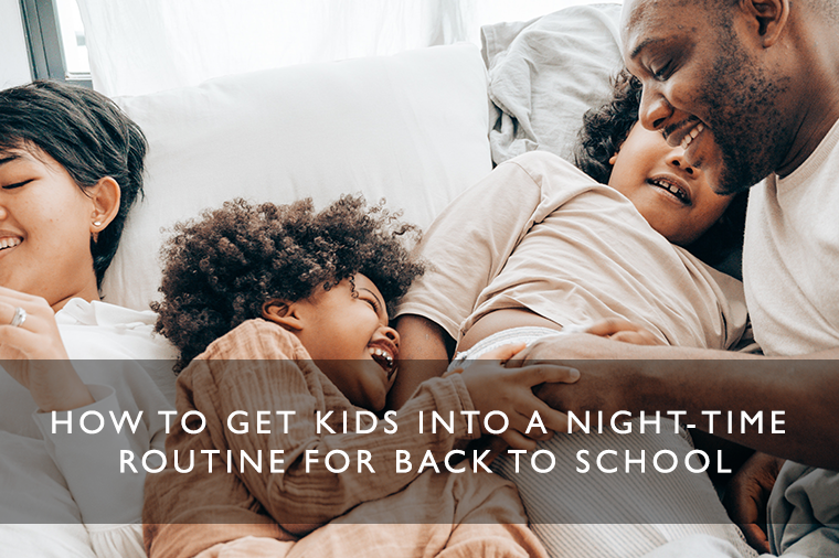 kids night-time routine