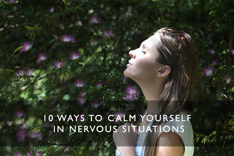 how to calm yourself