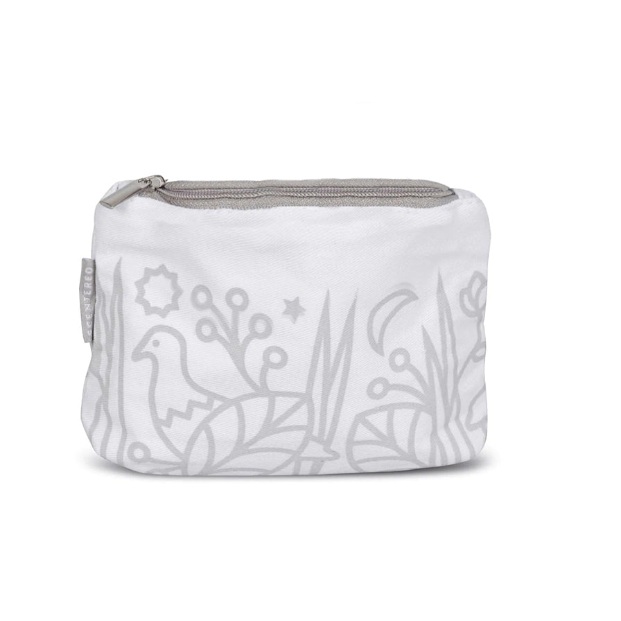 Scentered Natural & Vegan White Cotton Pouch